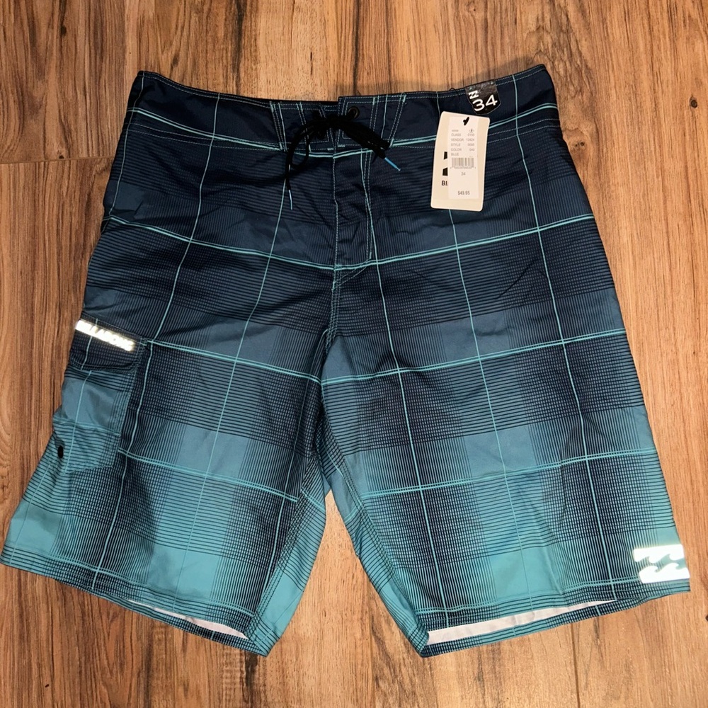 BRAND NEW WITH TAGS Billabong Board Shorts Swim Trunks size 34